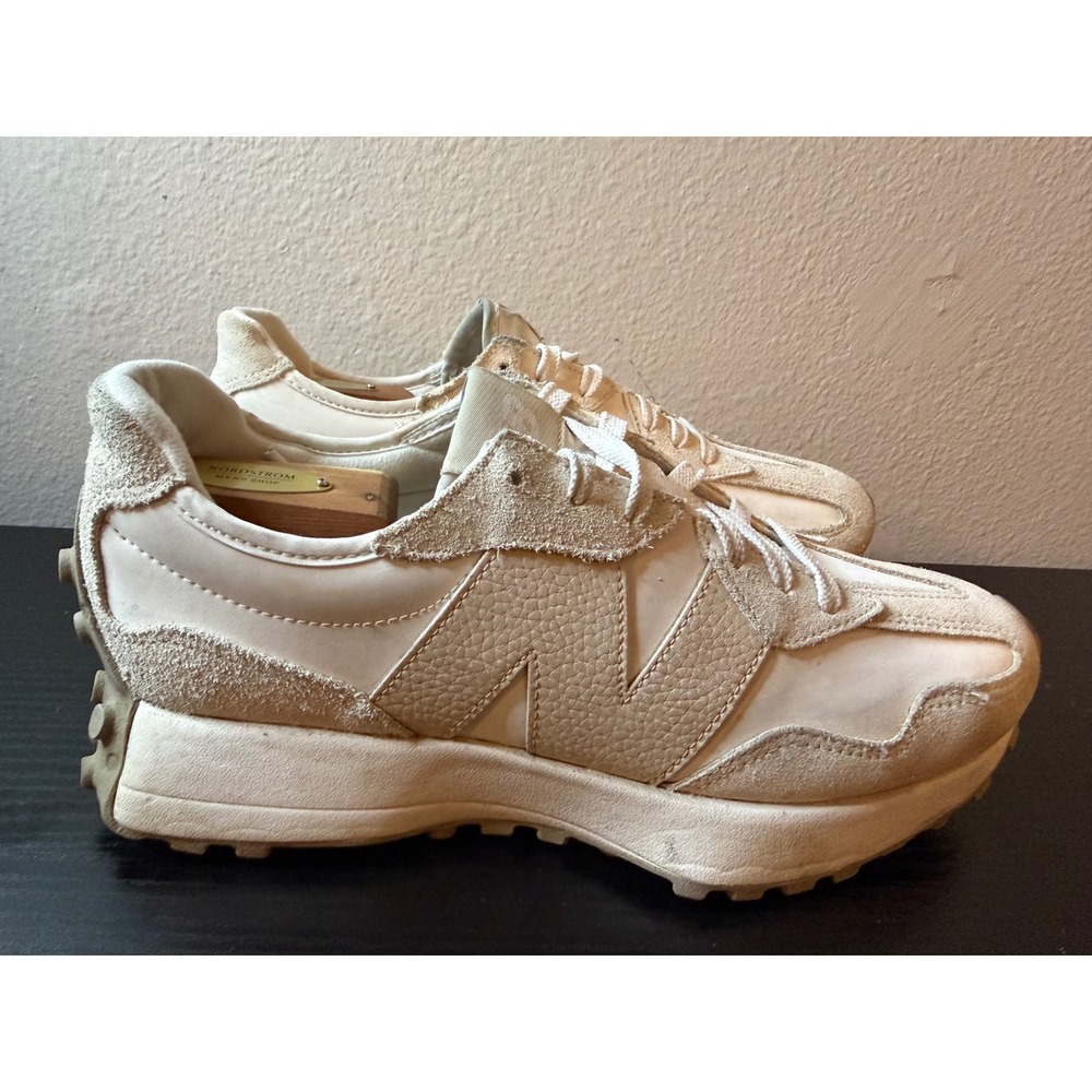 New Balance 327 Angora Sea Salt Suede Sneakers WS327KG Mens 8.5 US Womens 10